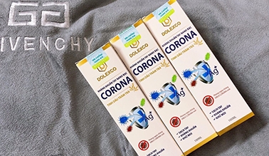Thiết kế nhãn mác nước sát khuẩn corona