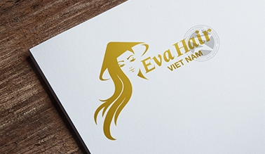 Thiết kế logo thương hiệu Salon EVA HAIR Việt Nam