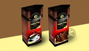 Thiết kế bao bì cà phê Linh Coffee