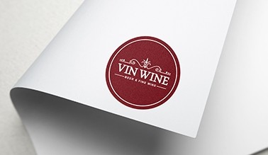 Dự án thiết kế logo rượu VIN WINE