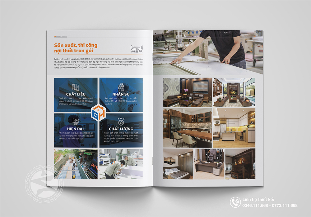 THIẾT KẾ CATALOGUE NỘI THẤT GIA HÁN - Star Design
