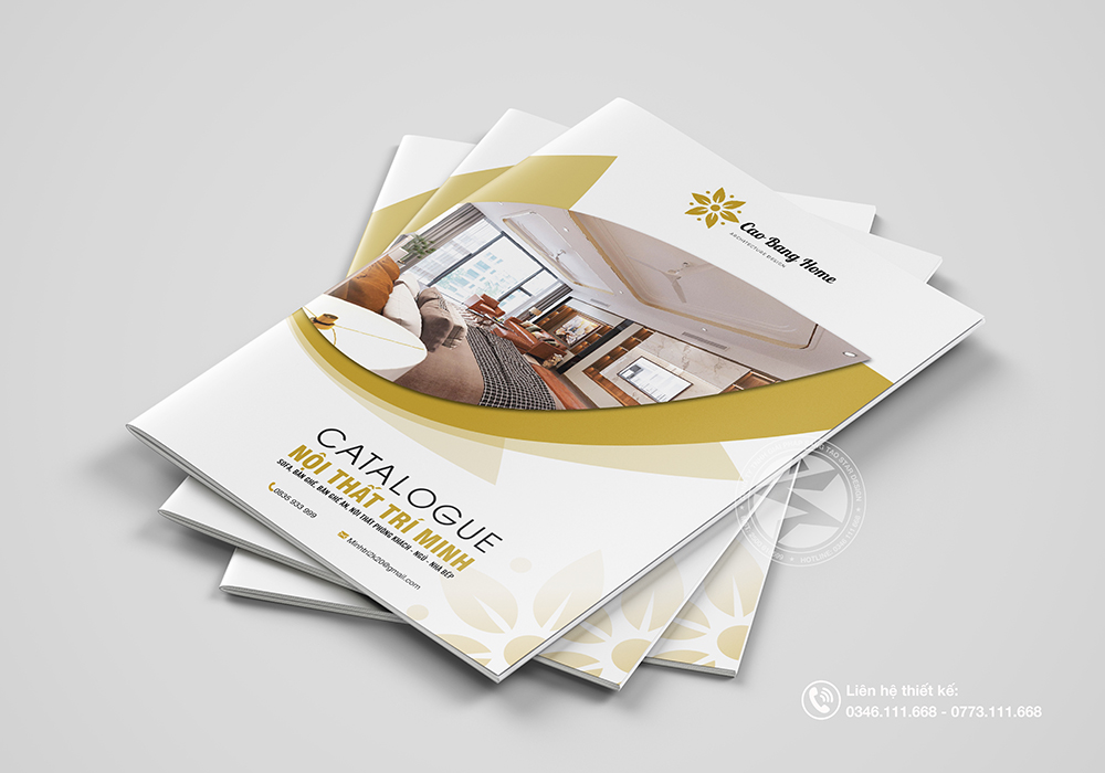 THIẾT KẾ CATALOGUE CÔNG TY NỘI THẤT TRÍ MINH - Star Design