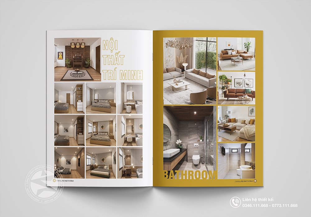 THIẾT KẾ CATALOGUE CÔNG TY NỘI THẤT TRÍ MINH - Star Design