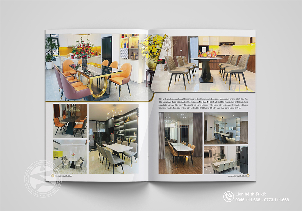 THIẾT KẾ CATALOGUE CÔNG TY NỘI THẤT TRÍ MINH - Star Design