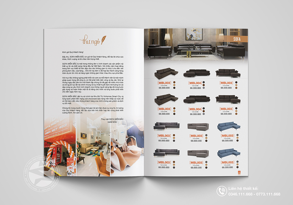 THIẾT KẾ CATALOGUE SOFA MIỀN BẮC - Star Design