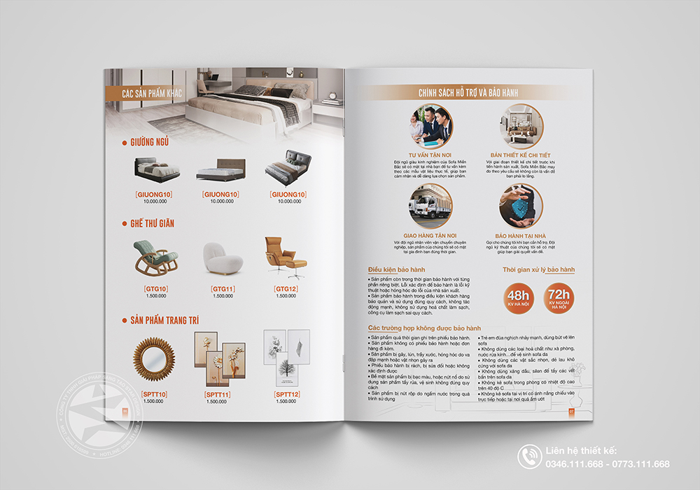 THIẾT KẾ CATALOGUE SOFA MIỀN BẮC - Star Design